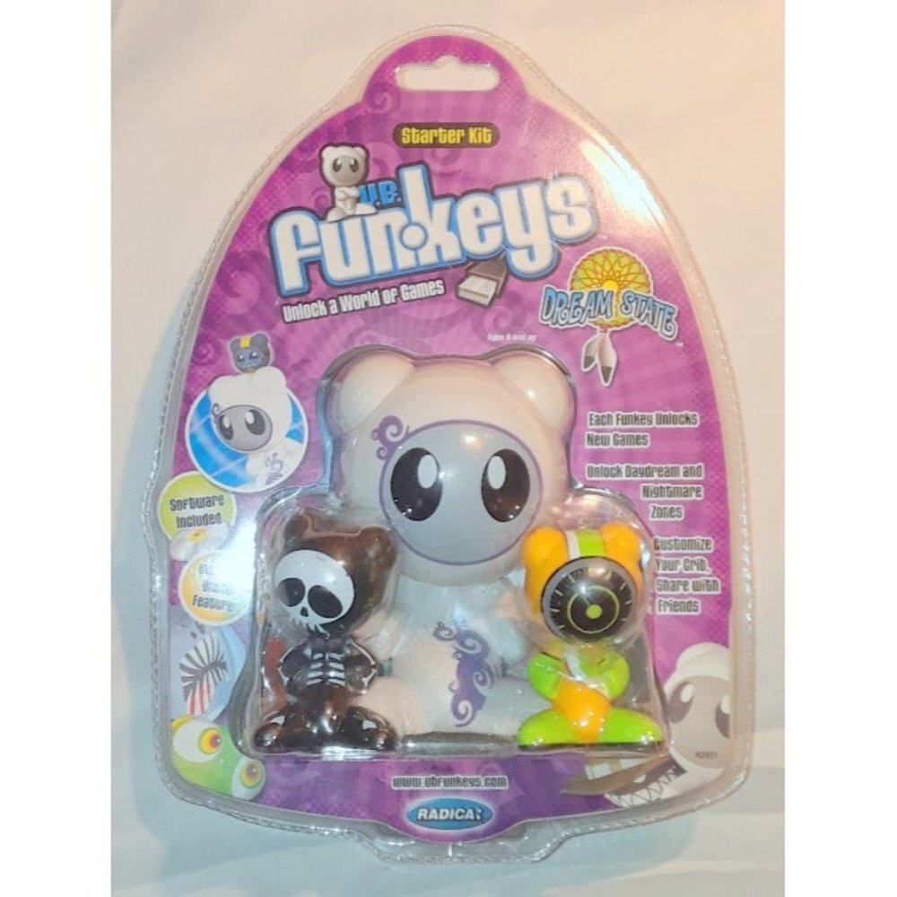 UB Funkeys Radica Starter Kit Bones & Drift Video Game